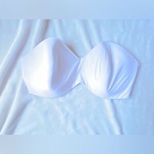 White 42DD Strapless Bra